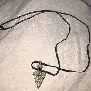 Vintage arrowhead necklace